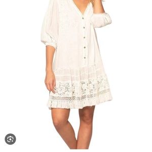 Never been worn Z&L white dress